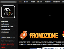 Tablet Screenshot of lisolasenzaglutine.com